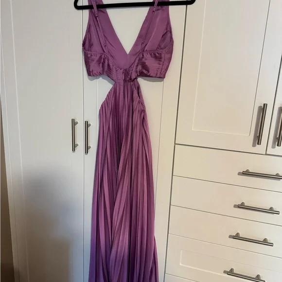 Abercrombie & Fitch Purple Midi Dress - Picture 7 of 15
